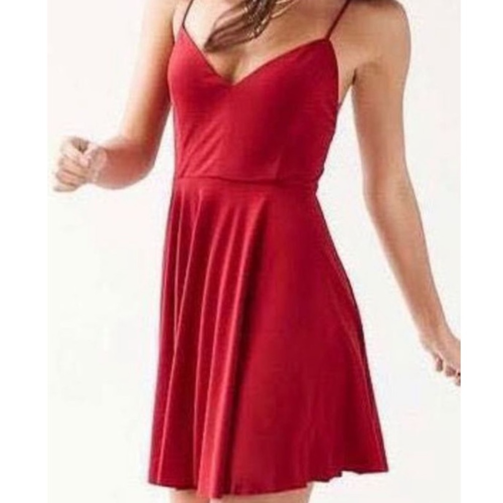 Red sundress